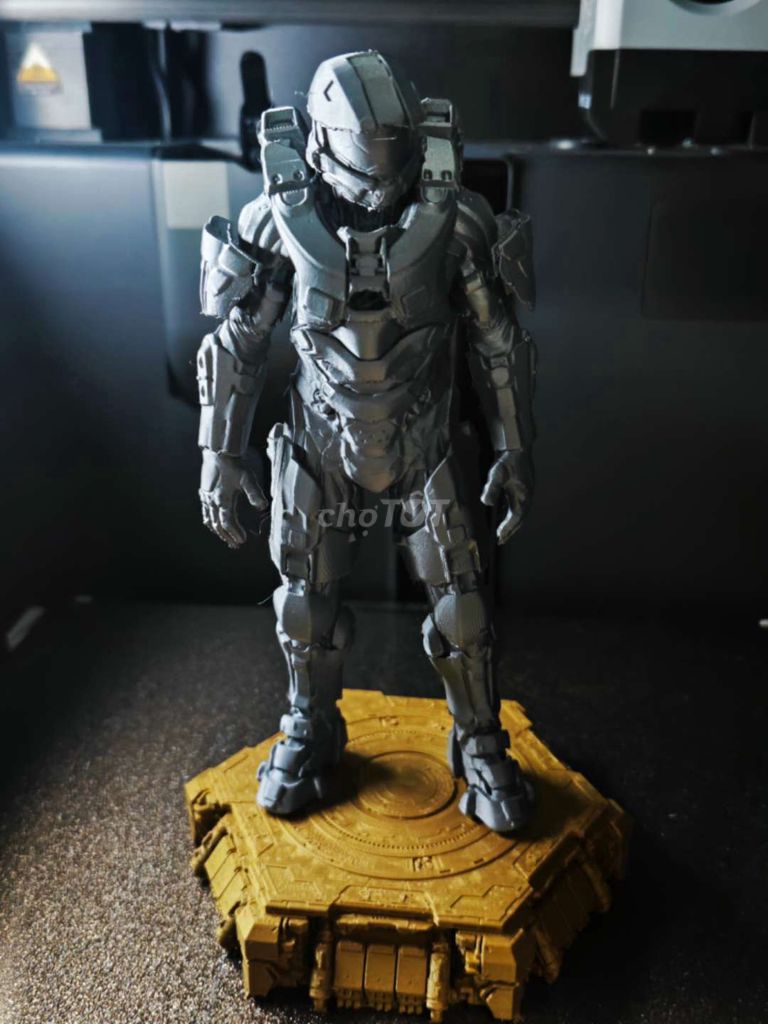 Mô hình Master Chief Halo. Mua bán Sở thích khác tại Thị xã Phổ Yên Thái Nguyên được đăng bởi Đồ chơi in3D  hình 1