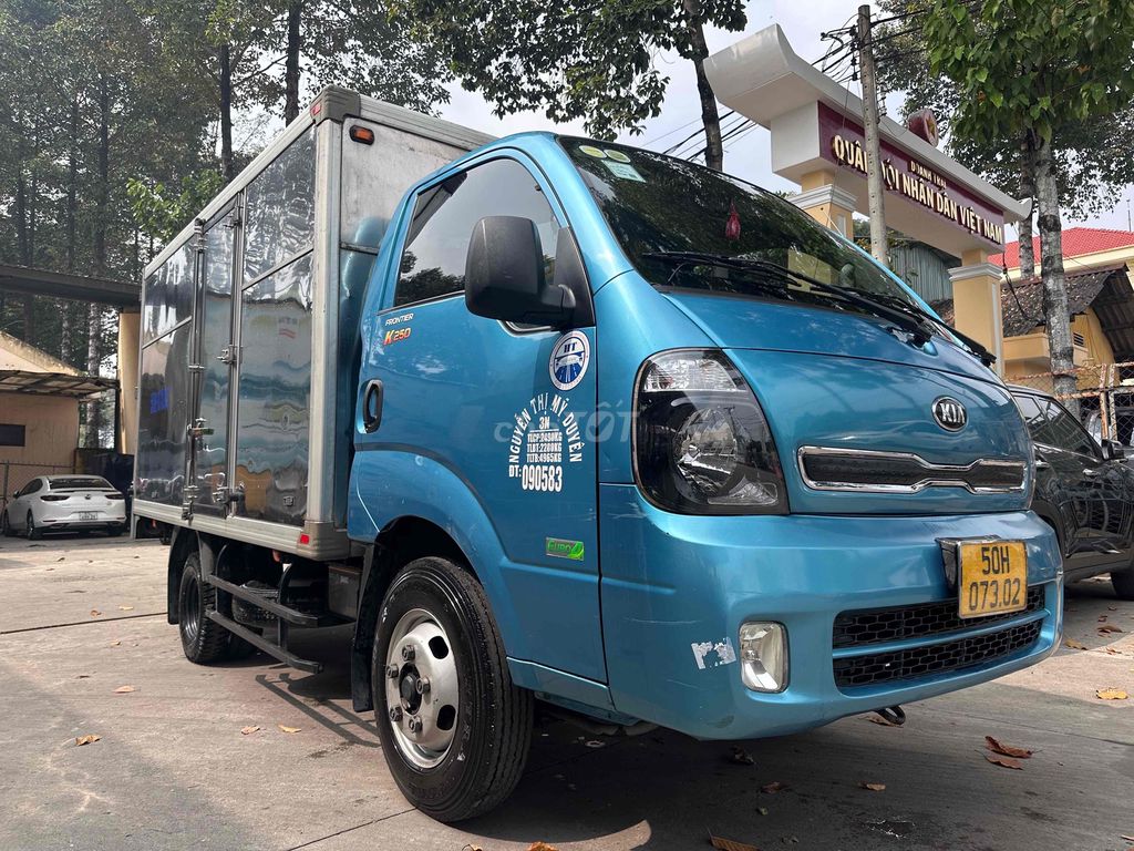 KIA K250 2.49 Tấn Thùng kín 2021 Chạy Ít 79.000km. Mua bán Xe tải, xe ben tại Quận 12 Tp Hồ Chí Minh được đăng bởi Phát Đạt hình 3