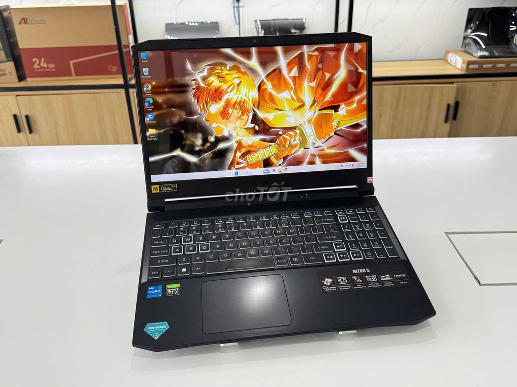 Acer Nitro 5 i5-11400H 16GB/512GB RTX 3050. Mua bán Laptop tại Thành phố Thủ Dầu Một Bình Dương được đăng bởi TT Bình Dương hình 1