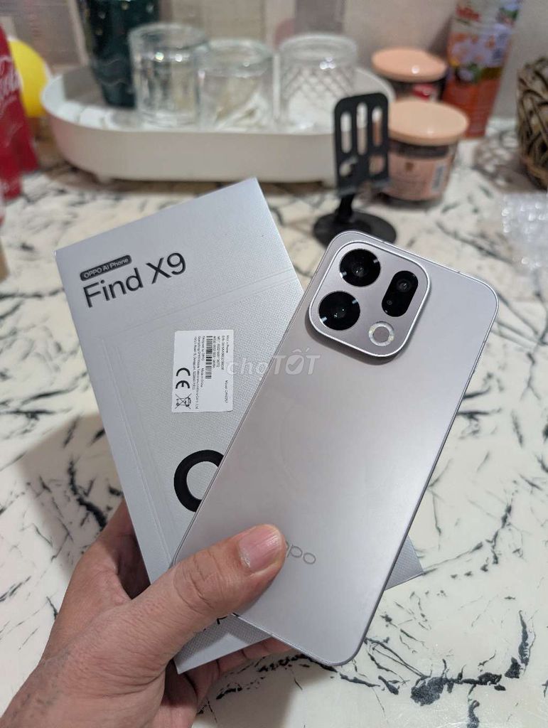 Oppo Find X9 Bạc Như mới. Mua bán Điện thoại tại Quận Tân Phú Tp Hồ Chí Minh được đăng bởi Leo hình 1