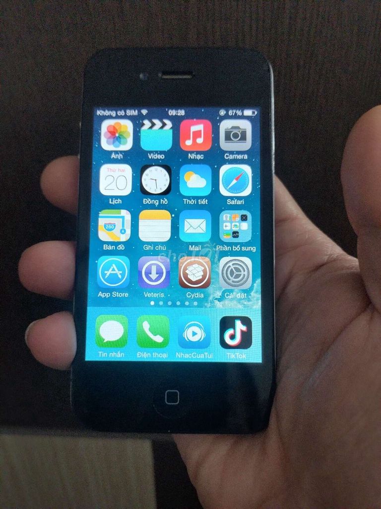 Apple iPhone 4G Đen. Mua bán Điện thoại tại Quận Cầu Giấy Hà Nội được đăng bởi Hoàng Anh Táo Cổ hình 1