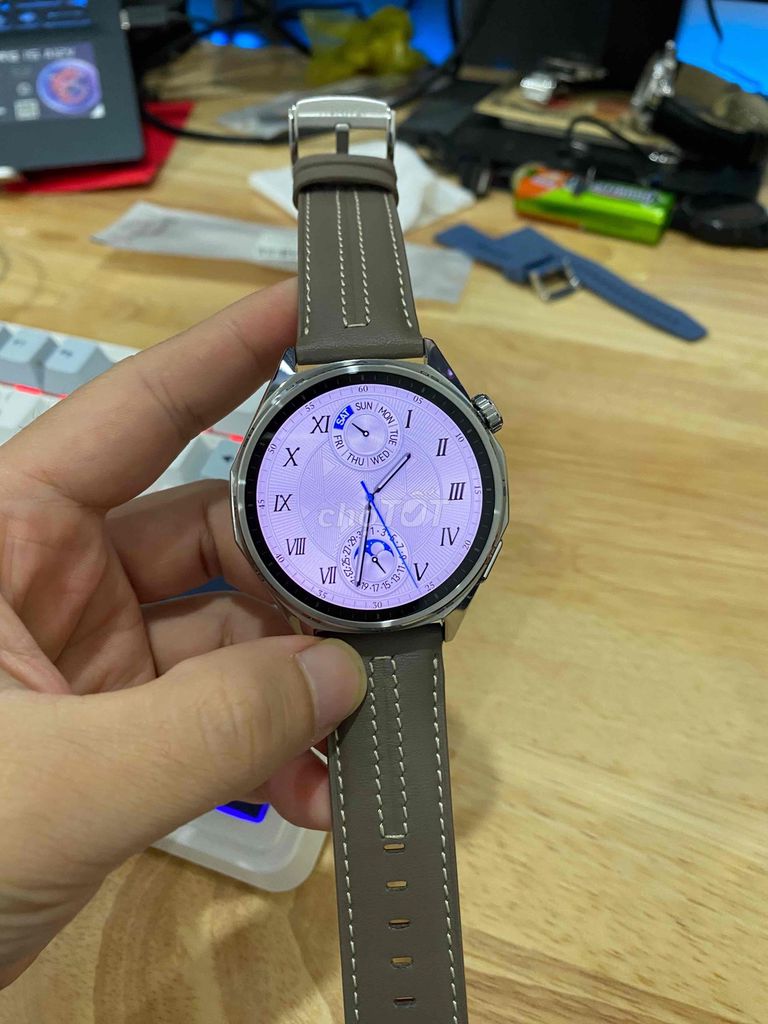 Huawei Watch GT 6 Dây da Nâu. Mua bán Thiết bị đeo thông minh tại Quận Liên Chiểu Đà Nẵng được đăng bởi Hải Nam Nguyễn hình 1