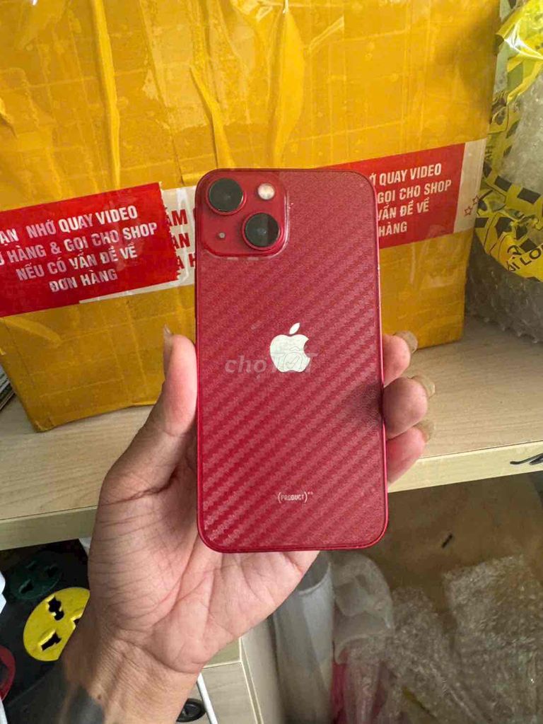 Apple iPhone 13 mini 128GB Đỏ. Mua bán Điện thoại tại Thành phố Thủ Dầu Một Bình Dương được đăng bởi Bon Bon hình 1
