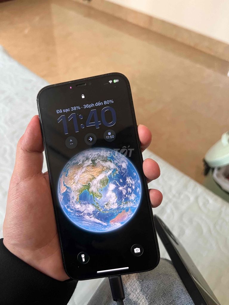 iPhone 12 Pro Max 128GB Xanh Dương - Đã Sử Dụng. Mua bán Điện thoại tại Quận Hải An Hải Phòng được đăng bởi Phạm Trường hình 1