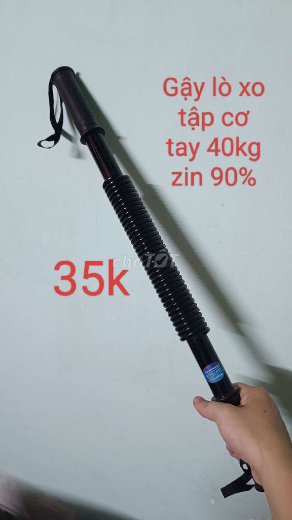 Gậy lò xò tập cơ tay 40kg