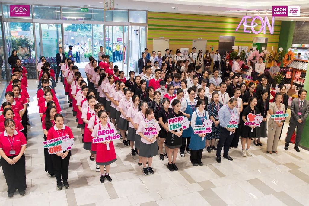 Nhân Viên Siêu Thị AEON Văn Giang. Việc làm tại Huyện Yên Mỹ Hưng Yên được đăng bởi CÔNG TY TNHH AEON VIỆT NAM hình 2