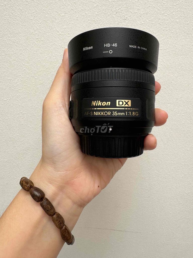 Nikon 35mm F1.8 G mới 99%.