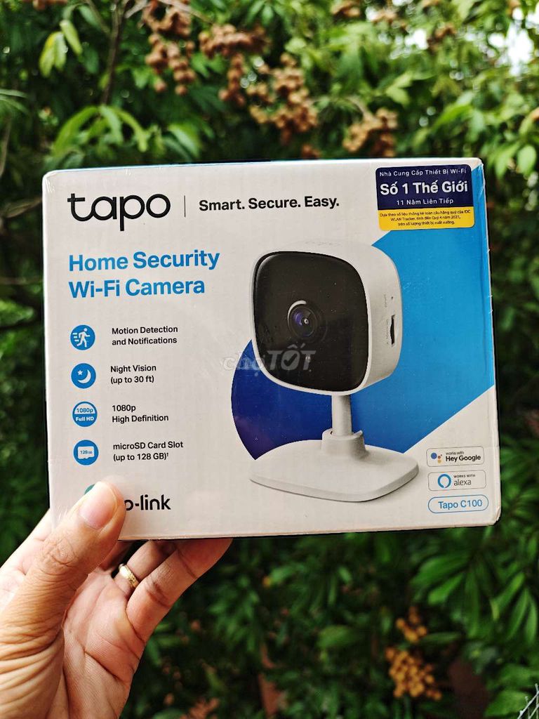 Camera an ninh Tapo C100 1080p Wi-Fi. Mua bán Máy ảnh, Máy quay tại Huyện Thuận Thành Bắc Ninh được đăng bởi Vang hình 1