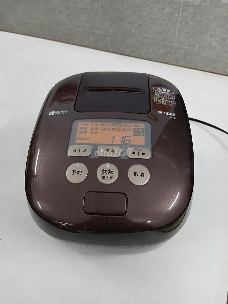 Nồi cơm điện Tiger IH áp suất 2 bi date 2018. Mua bán Bếp, lò, đồ điện nhà bếp tại Huyện Hóc Môn Tp Hồ Chí Minh được đăng bởi Pham Truong Lam Vu hình 1