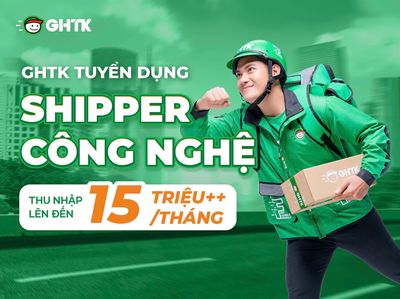 TUYỂN DỤNG SHIPPER GIAO HÀNG XE MÁY TẠI HÀ NỘI