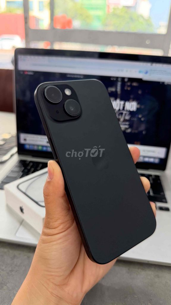 Apple iPhone 15 128GB Đen VN/A. Mua bán Điện thoại tại Quận Ngũ Hành Sơn Đà Nẵng được đăng bởi Tran hình 1