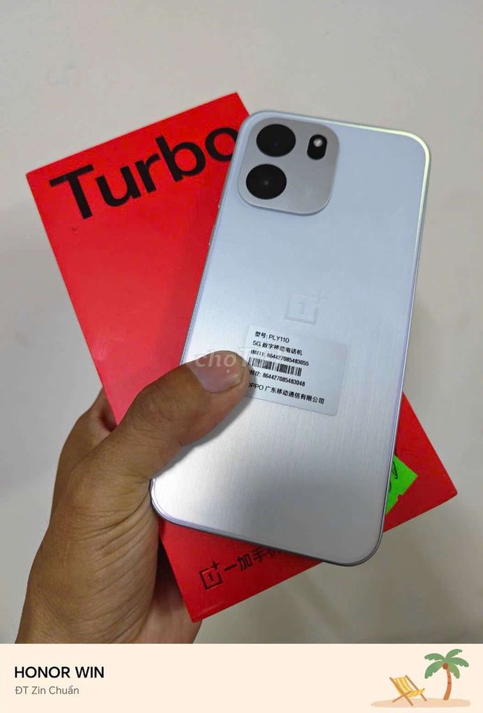 OnePlus Turbo 6V 12/256GB Bạc. Mua bán Điện thoại tại Quận 11 Tp Hồ Chí Minh được đăng bởi Samurai hình 1
