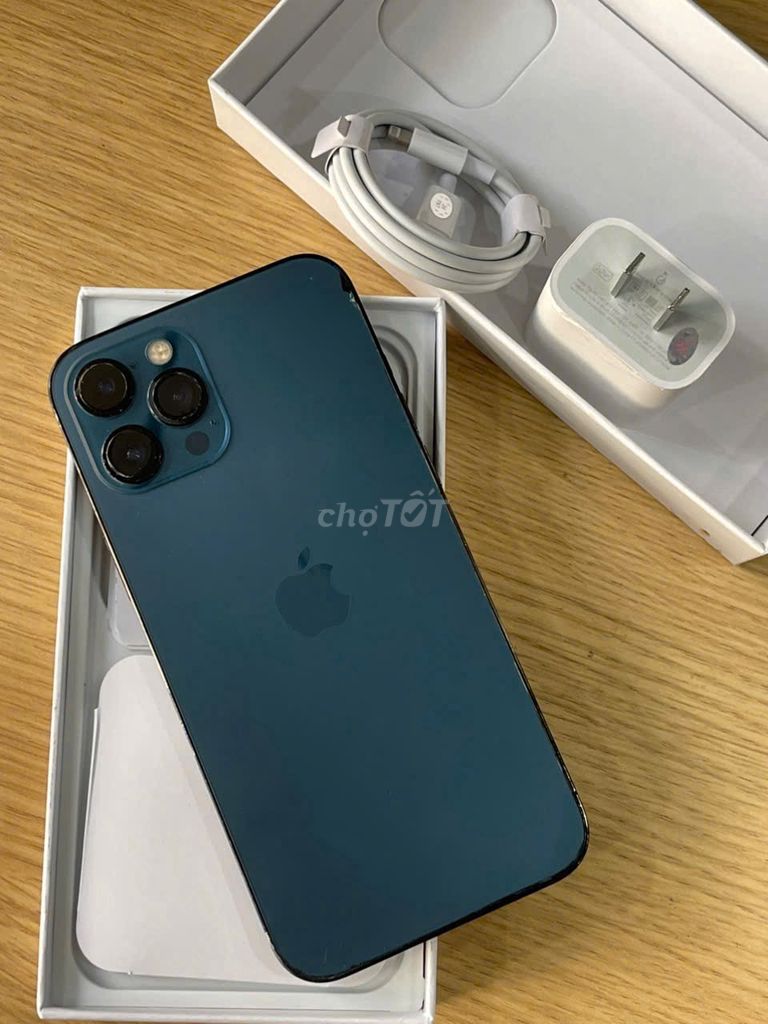 Apple iPhone 12 Pro Max Xanh Quốc tế. Mua bán Điện thoại tại Quận Tân Bình Tp Hồ Chí Minh được đăng bởi Thanh Tú hình 1