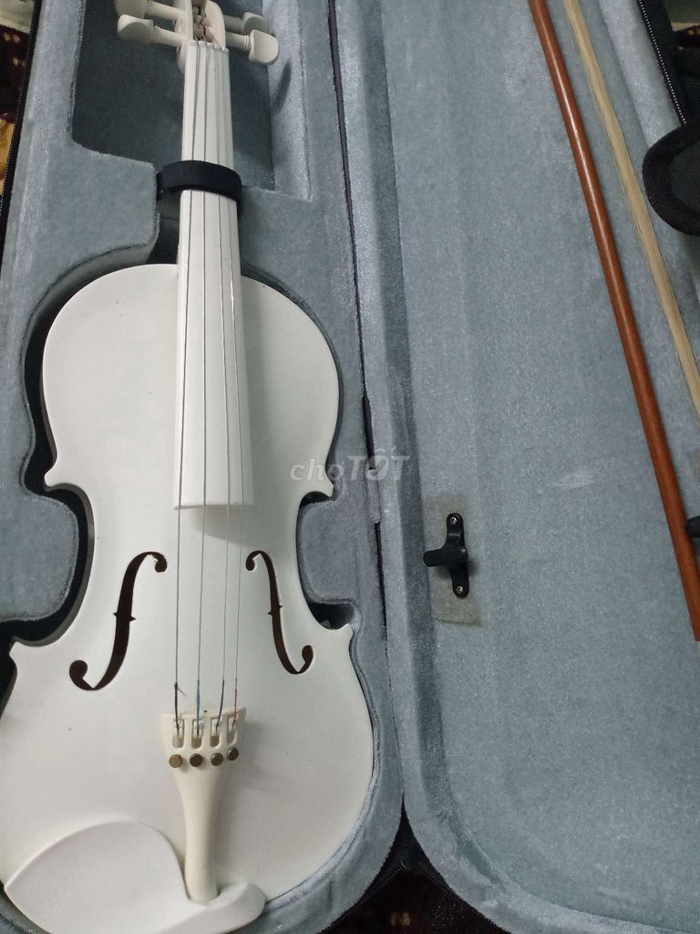 Đàn Violin Trắng. Mua bán Nhạc cụ tại Huyện Thanh Trì Hà Nội được đăng bởi Hoàng Đức Chinh  hình 1