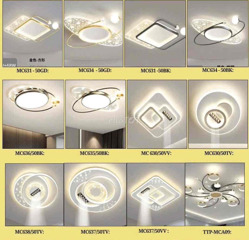Đèn trang trí gắn trần. Mua bán Đèn tại Quận Bình Tân Tp Hồ Chí Minh được đăng bởi MUA RẺ hình 1