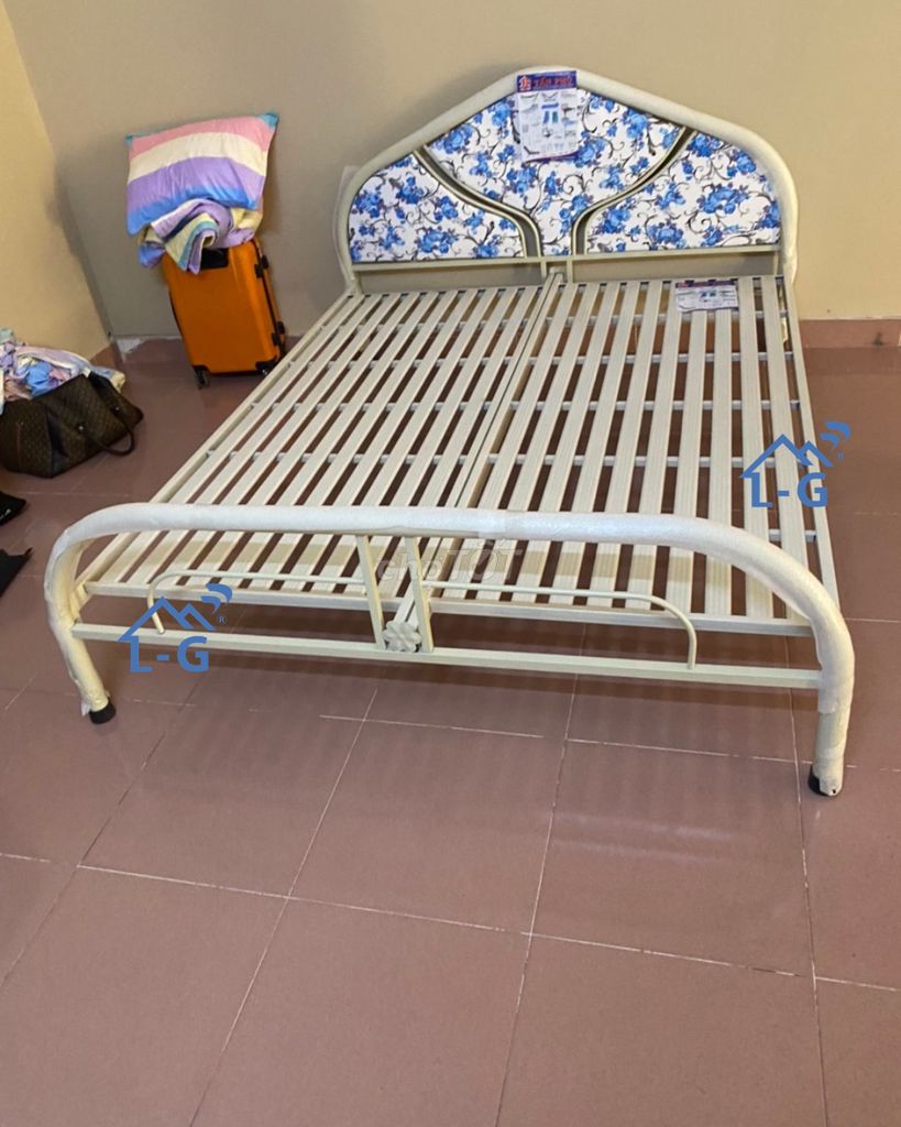 Giường sắt Giường sắt Giường sắt Giường sắt đẹp . Mua bán Giường, chăn ga gối nệm tại Huyện Cần Giờ Tp Hồ Chí Minh được đăng bởi Lâm Gia Home hình 1