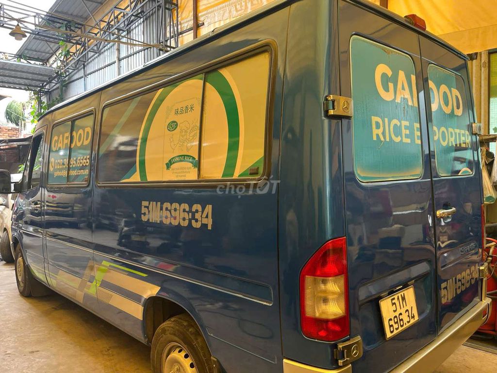 Mercedes-Benz Sprinter 2008 6 chỗ màu Xanh. Mua bán Ô tô tại Quận Bình Thạnh Tp Hồ Chí Minh được đăng bởi Lê Đạt hình 3