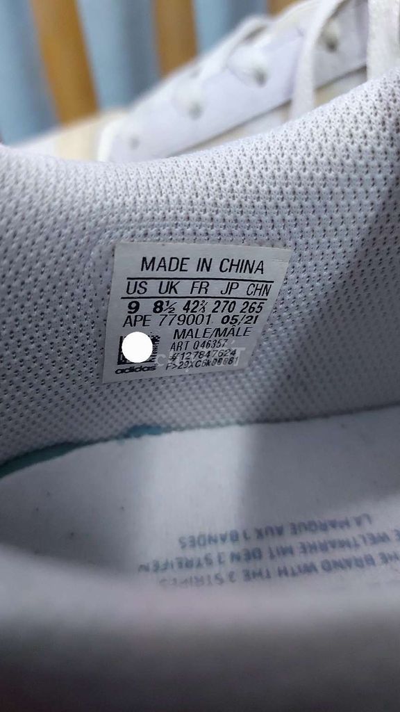 Size 42.5 - Giày Adidas mới 90%. Mua bán Giày dép tại Quận Phú Nhuận Tp Hồ Chí Minh được đăng bởi Minh Nguyen hình 4