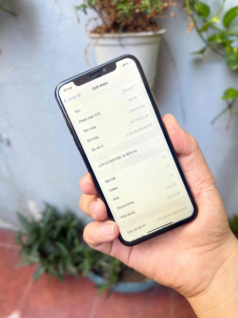iphone XS 64G Gold zin 99% Lock Mỹ Kèm sim ghép. Mua bán Điện thoại tại Quận 8 Tp Hồ Chí Minh được đăng bởi Hàng Zin Chất Giá Rẽ Có Giao Lưu   hình 1