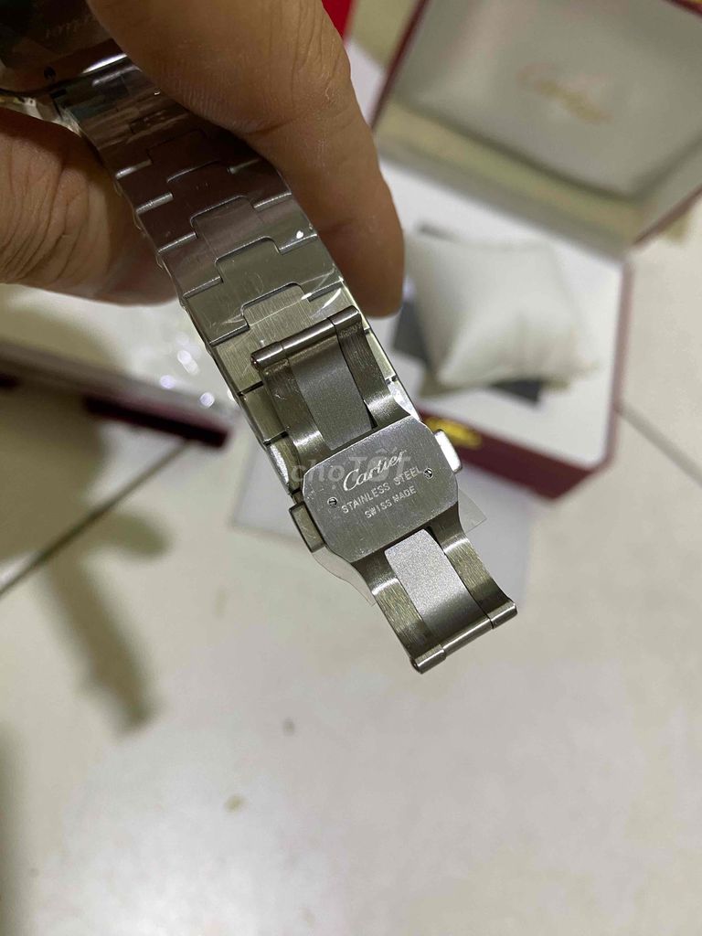 Đồng hồ Cartier cơ size 40mm mới 100%