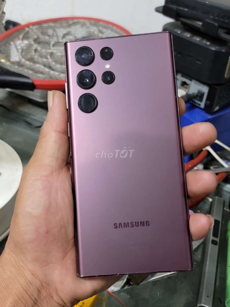 Samsung Galaxy S22 Ultra 128GB Tím. Mua bán Điện thoại tại Thành phố Biên Hòa Đồng Nai được đăng bởi anh chị Em thiện chí gọi điện không tiếp tin nhắn thông cảm hình 1
