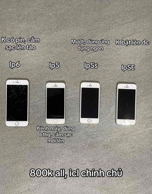 800k 4 máy iPhone. Mua bán Điện thoại tại Quận Bắc Từ Liêm Hà Nội được đăng bởi Hương Lưu