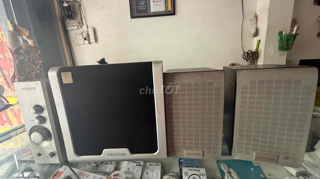 Loa vi tính Microlab Lab260wwat Gỗ Đen, Bạc. Mua bán Tivi, Âm thanh tại Quận 3 Tp Hồ Chí Minh được đăng bởi Truong Quyền hình 1
