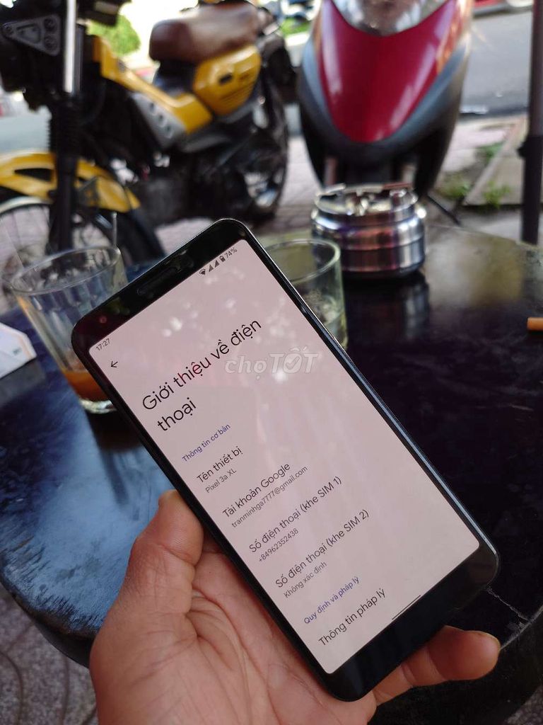 Google Pixel 3A XL Đen Đã dùng. Mua bán Điện thoại tại Huyện Hòa Thành Tây Ninh được đăng bởi khánh Đơn hình 1
