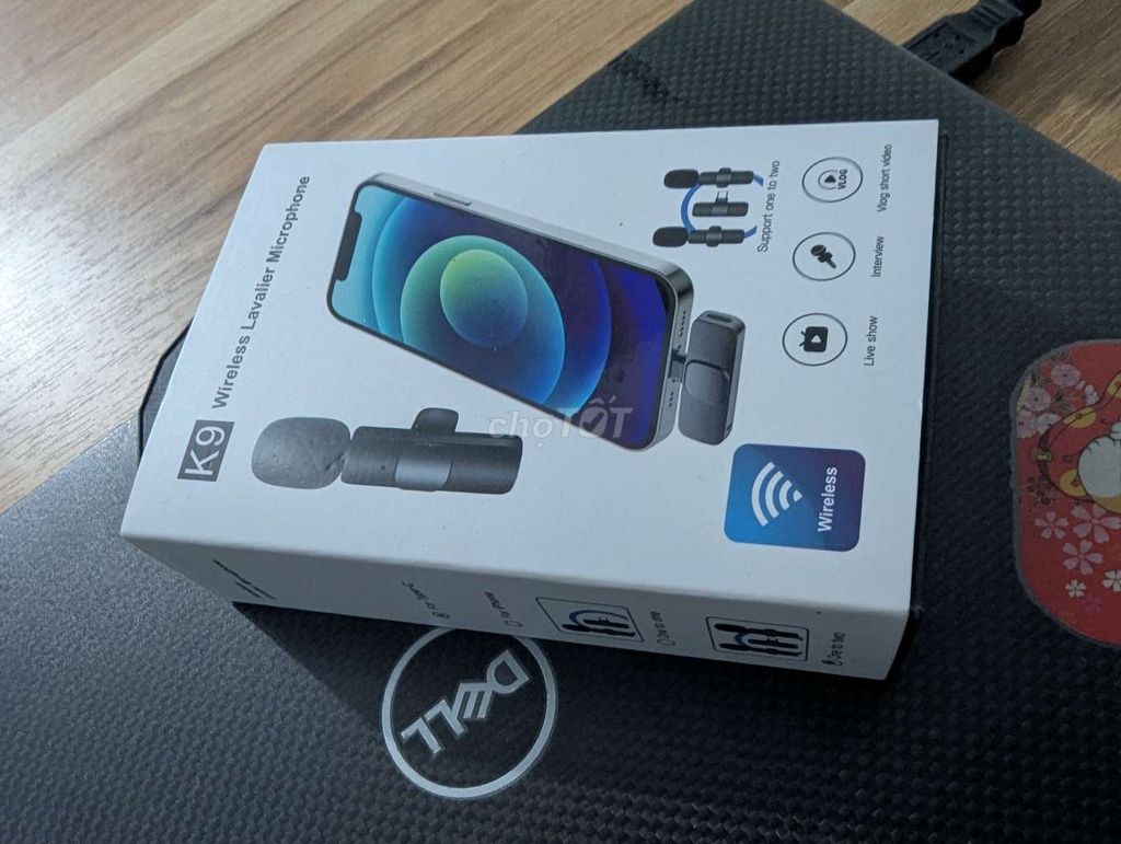 Micro thu âm không dây K9 2 mic Type C. Mua bán Tivi, Âm thanh tại Thành phố Buôn Ma Thuột Đắk Lắk được đăng bởi Nguyễn Khánh hình 1