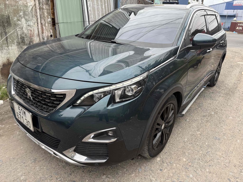 Peugeot 5008 Xanh rêu 92897 km. Mua bán Ô tô tại Thành phố Thuận An Bình Dương được đăng bởi Trần Chầm hình 2
