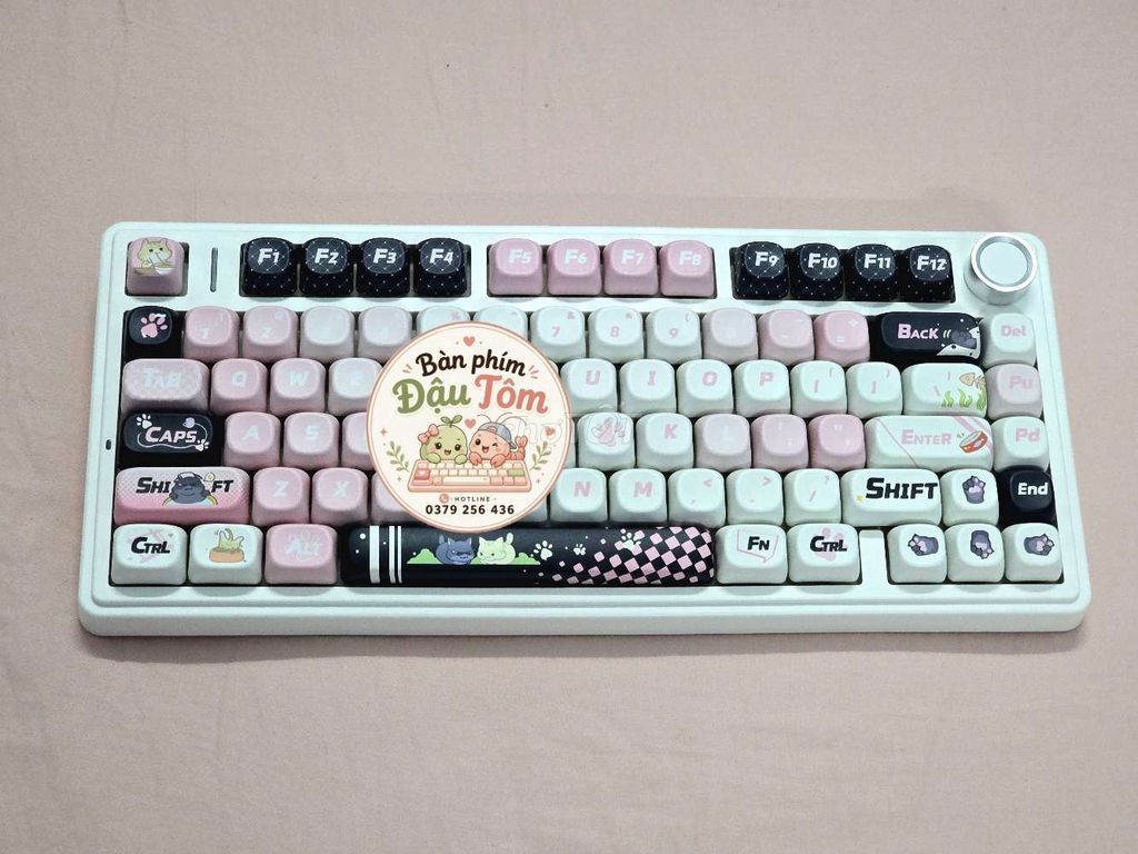Bàn phím cơ AULA F75 3 chế độ new full box. Mua bán Phụ kiện (Màn hình, Chuột...) tại Quận Hoàng Mai Hà Nội được đăng bởi Hoang N hình 1