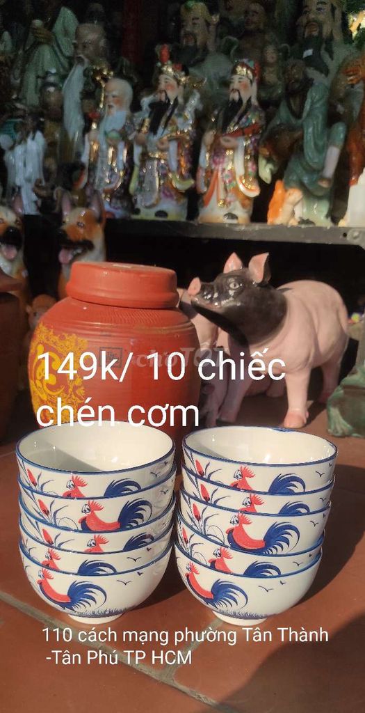 Combo 10 chén cơm