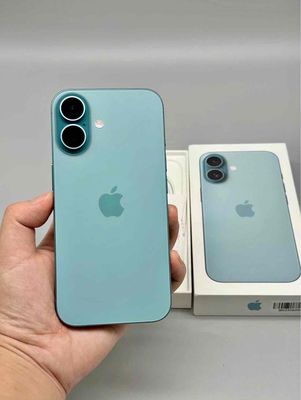 iPhone 16 128GB Teal FULLBOX 99% BH APPLE 12/2025