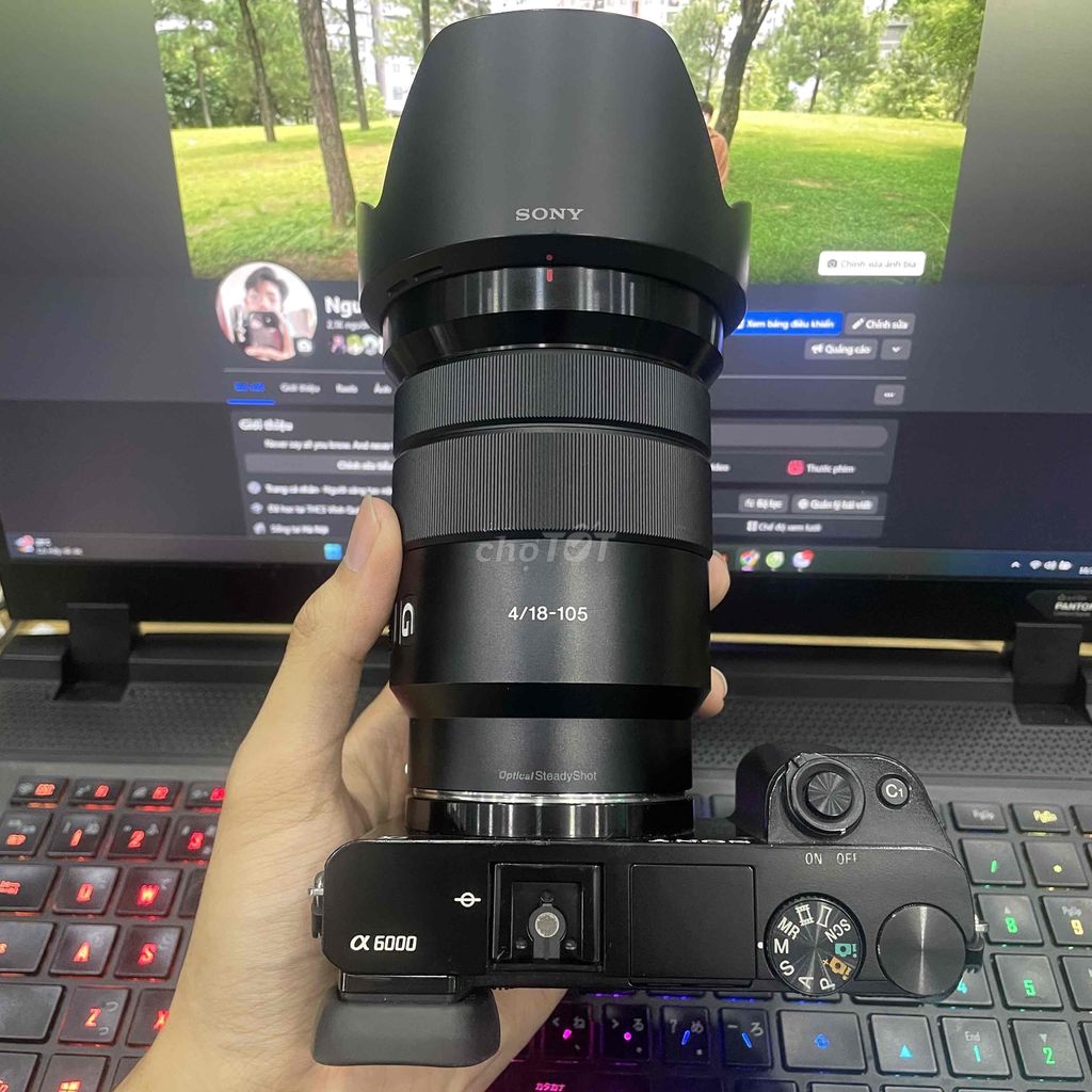 Sony A6000 kèm nhiều lens giá tốt.