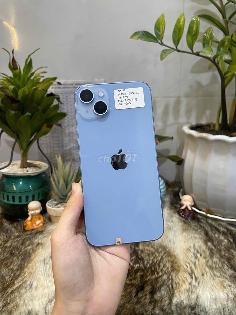 iPhone 14 Plus 128GB Xanh dương đẹp 99%. Mua bán Điện thoại tại Huyện Hóc Môn Tp Hồ Chí Minh được đăng bởi Luân Hoài hình 1