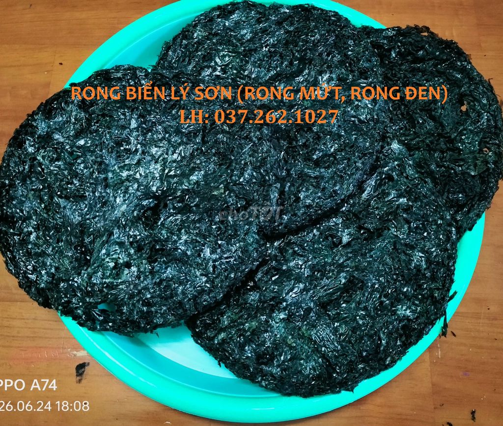 Rong biển Lý Sơn 500g. Mua bán Đồ ăn, thực phẩm và các loại khác tại Thành phố Biên Hòa Đồng Nai được đăng bởi Chi Lý hình 1