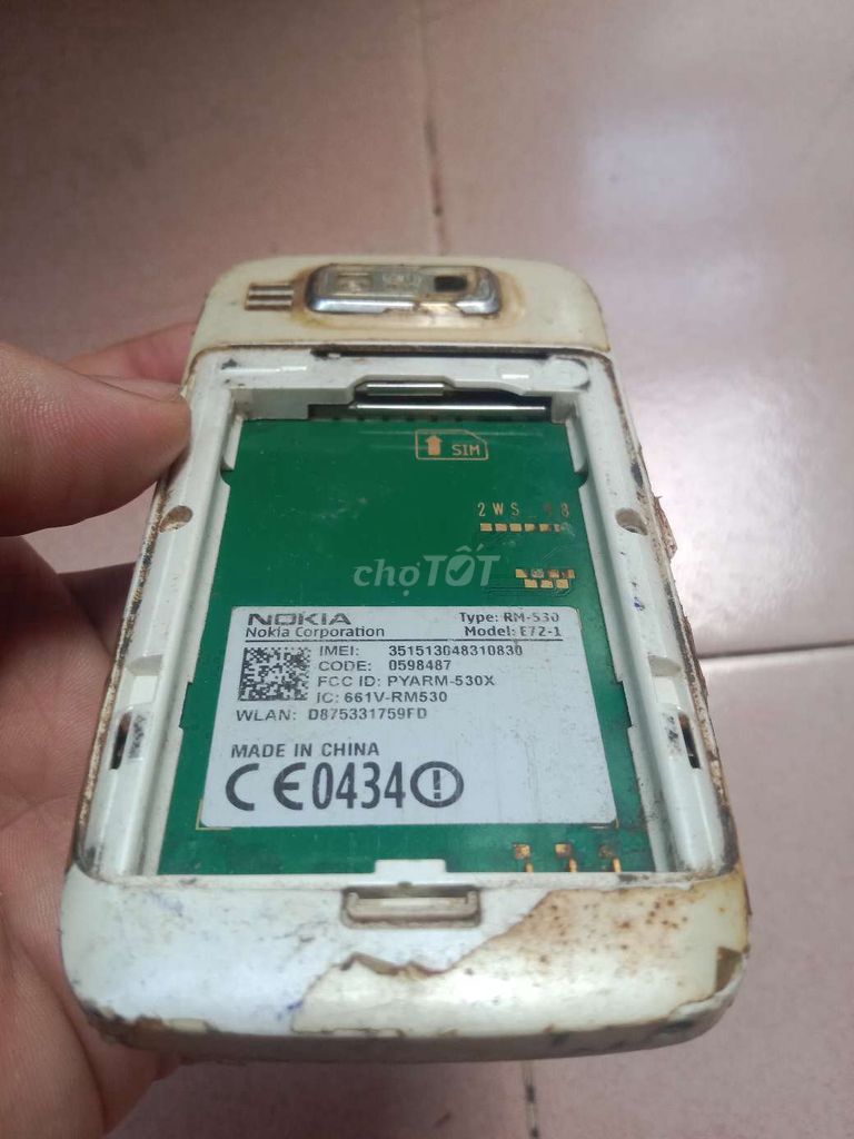 Điện thoại E72 ( đồ cổ ). Mua bán Điện thoại tại Quận 8 Tp Hồ Chí Minh được đăng bởi nguyễn văn pháp hình 4