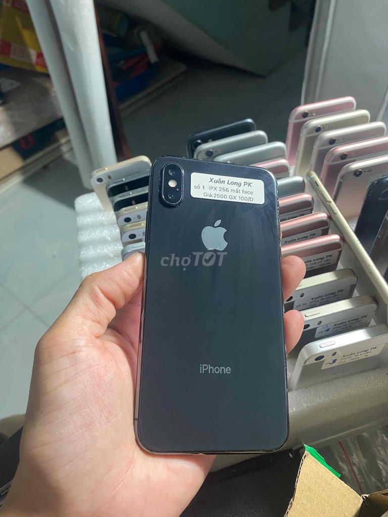 Apple iPhone X 256GB k face Đen .pin100%. Mua bán Điện thoại tại Thị xã Bến Cát Bình Dương được đăng bởi Xuân Long  hình 1