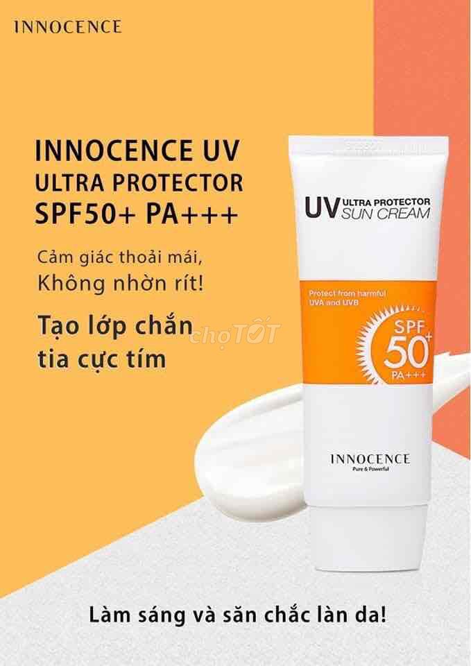 kem chống nắng INNOCENCE skin tone Up Cover 365
