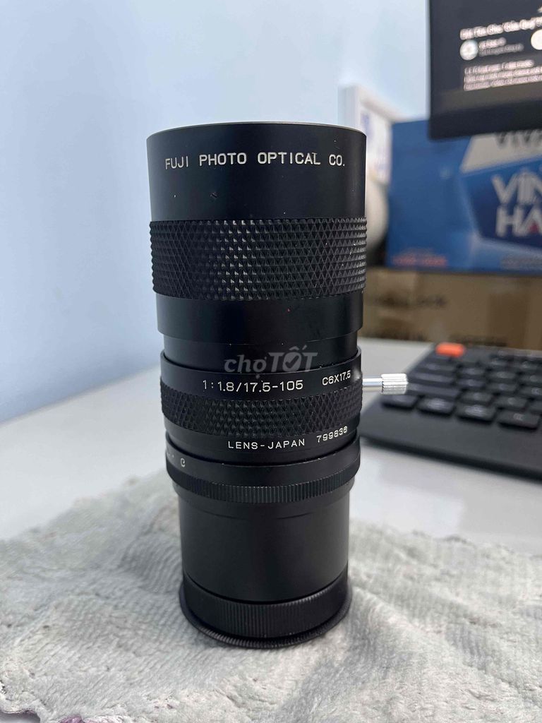 Ống kính máy ảnh Fuji Photo Optical C8X17.5. Mua bán Máy ảnh, Máy quay tại Quận 1 Tp Hồ Chí Minh được đăng bởi Phát Chu hình 1