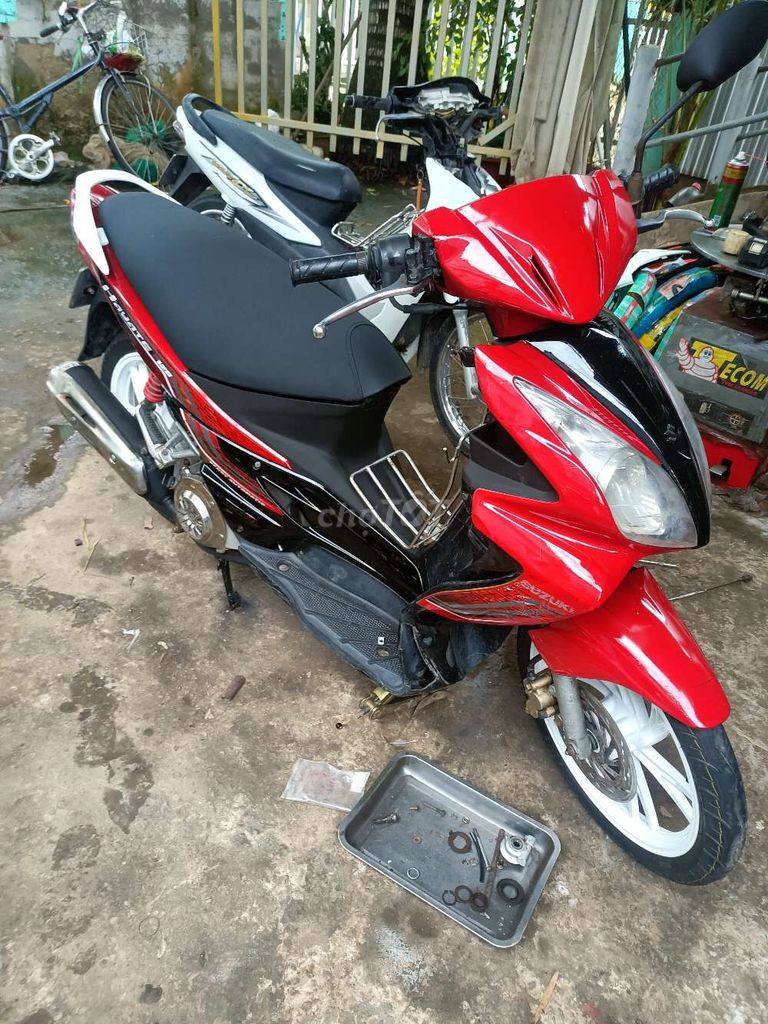 Xe tay ga Suzuki ko hao xăng. Mua bán Xe máy tại Huyện Phú Tân An Giang được đăng bởi mai van cảnh hình 5