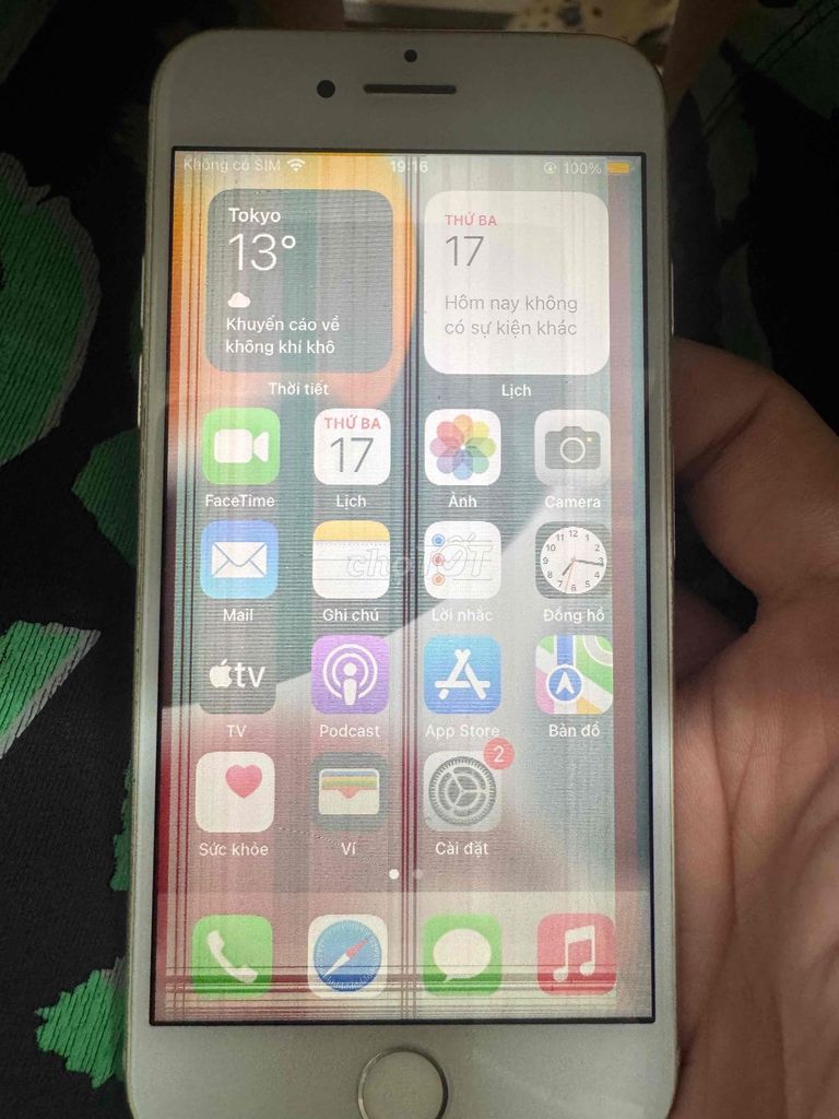 Apple iPhone 7 32GB Trắng màn như hình. Mua bán Điện thoại tại Quận Phú Nhuận Tp Hồ Chí Minh được đăng bởi Trương Nguyên Đức hình 1