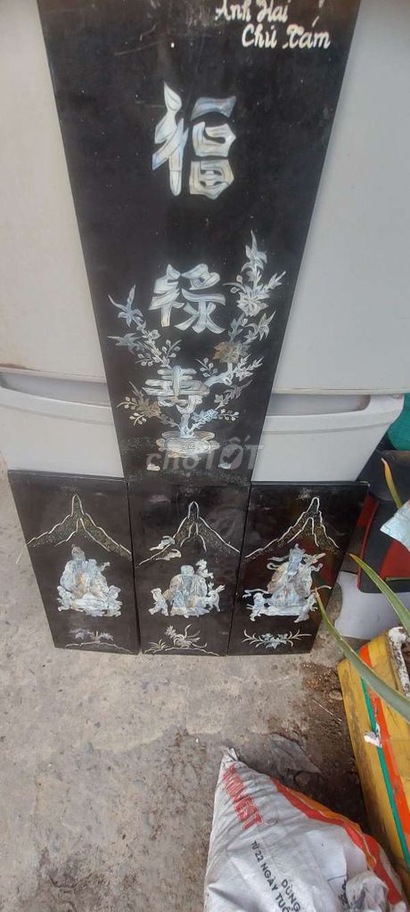 Tranh cẩn Gỗ Đen Cổ điển. Mua bán Đồ sưu tầm, đồ cổ tại Quận Tân Phú Tp Hồ Chí Minh được đăng bởi Trương Văn Tèo hình 1