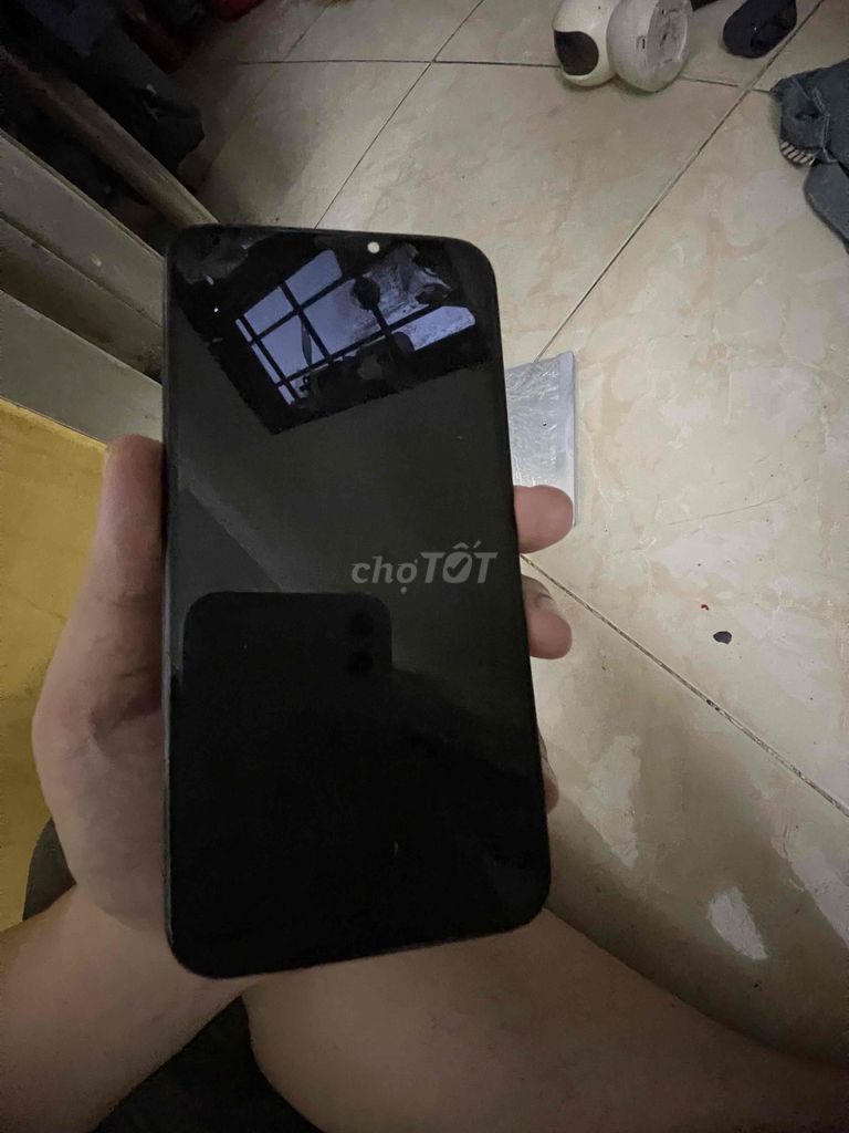 Màn iphone X zin đốm chữa cháy