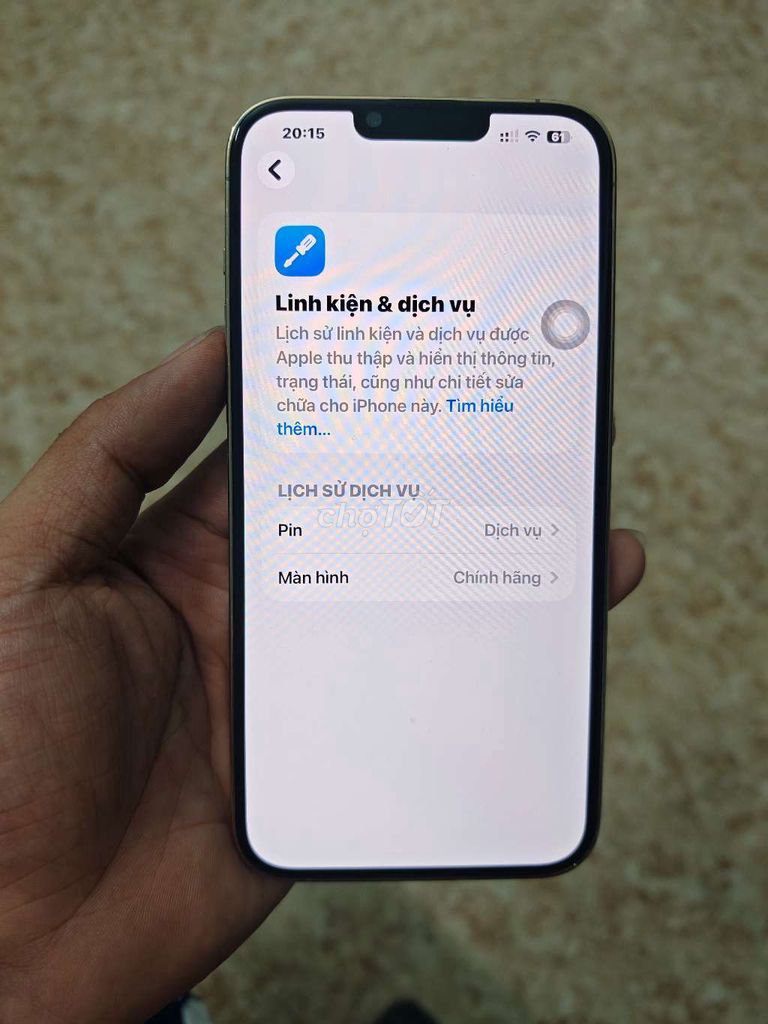 Apple iPhone 13 Pro Max Vàng 128gb. Mua bán Điện thoại tại Huyện Gia Lâm Hà Nội được đăng bởi Vô Kỵ hình 1
