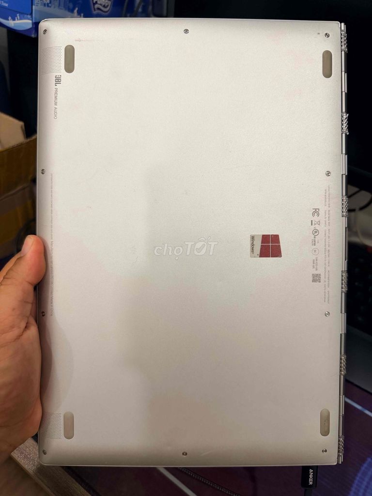 Lenovo Yoga 80VF i7 Gen 7 8GB/256GB Bạc. Mua bán Laptop tại Quận 1 Tp Hồ Chí Minh được đăng bởi Mr Bách  hình 1