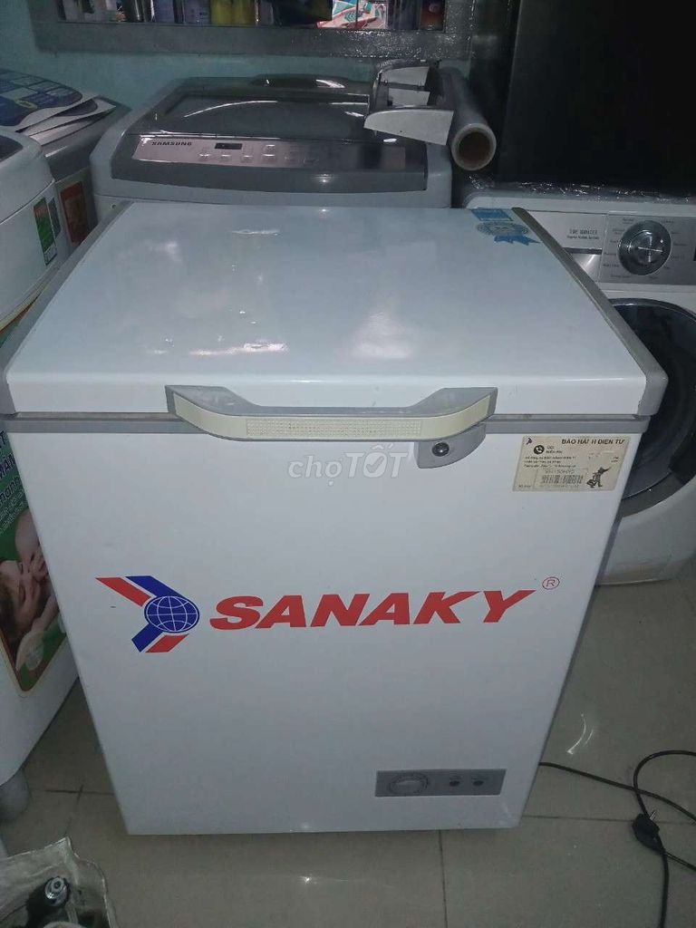 Thanh lý tủ đông Sanaky 100L chạy tốt, có ship