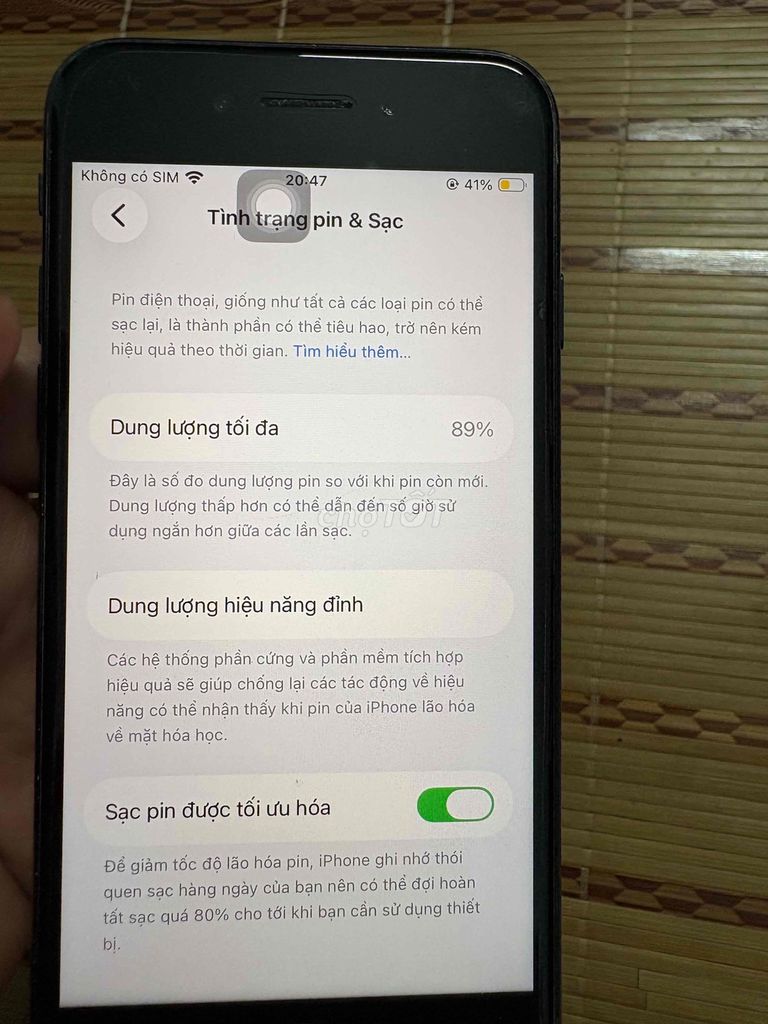 Apple iPhone SE 3 64GB Đen. Mua bán Điện thoại tại Thành phố Bắc Ninh Bắc Ninh được đăng bởi Ngoc Cuong Ngo hình 1