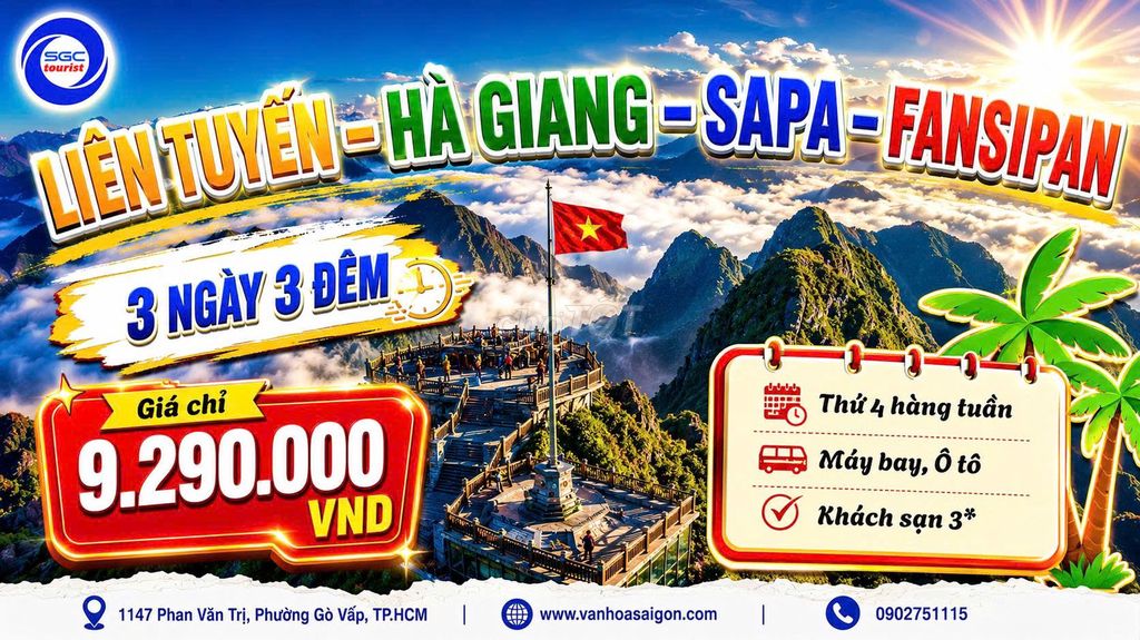 SGC Tourist Hà Giang Sapa 3N3Đ. Du lịch tại Quận Gò Vấp Tp Hồ Chí Minh được đăng bởi NGỌC TRÂN hình 1