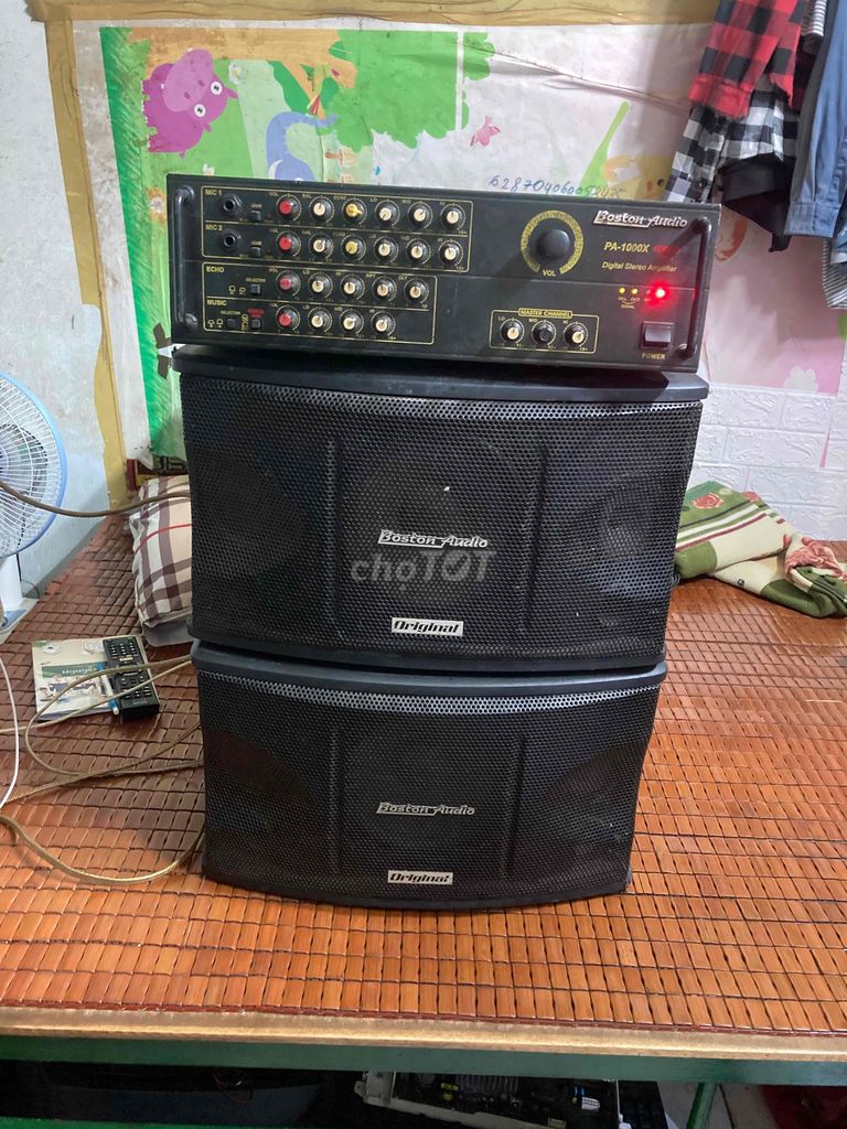 bộ âm li loa Boston 1000 X. Mua bán Tivi, Âm thanh tại Quận Tân Phú Tp Hồ Chí Minh được đăng bởi A  quân hình 2